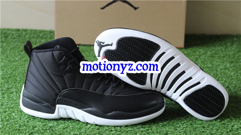 Air Jordan 12 Retro Black Nylon